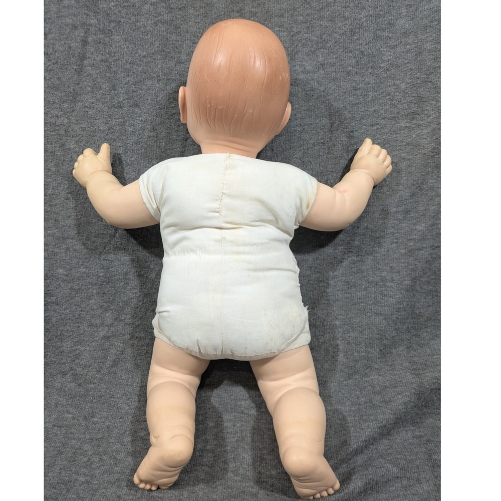 Vintage 1983 Uneeda 22" Baby Doll Sleep Eyes Allison Ann Pink Outfit #2483 - Picture 8 of 11